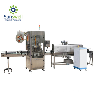 Steam Shrink Tunnel Sleeve Label Machine